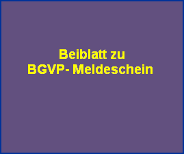 BGVP- Meldeschein